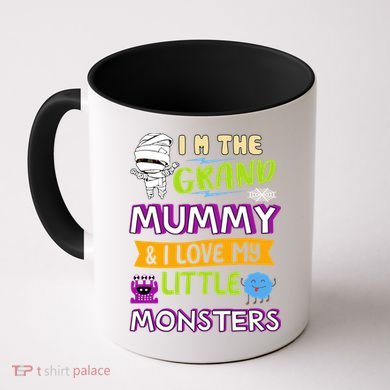 I'm The Grand Mummy & I Love My Little Monsters Coffee Mug