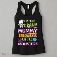 I'm The Grand Mummy & I Love My Little Monsters Women's Tank Top thumb 3