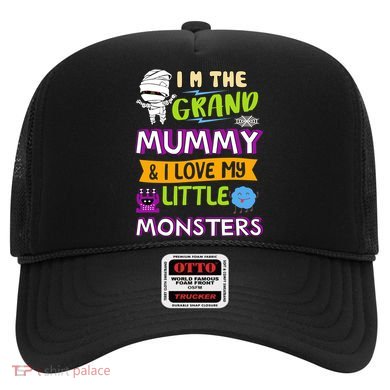I'm The Grand Mummy & I Love My Little Monsters Hat