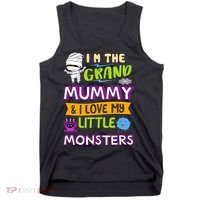 I'm The Grand Mummy & I Love My Little Monsters Tank Top thumb 0