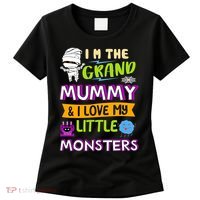 I'm The Grand Mummy & I Love My Little Monsters Women's T-Shirt thumb 0