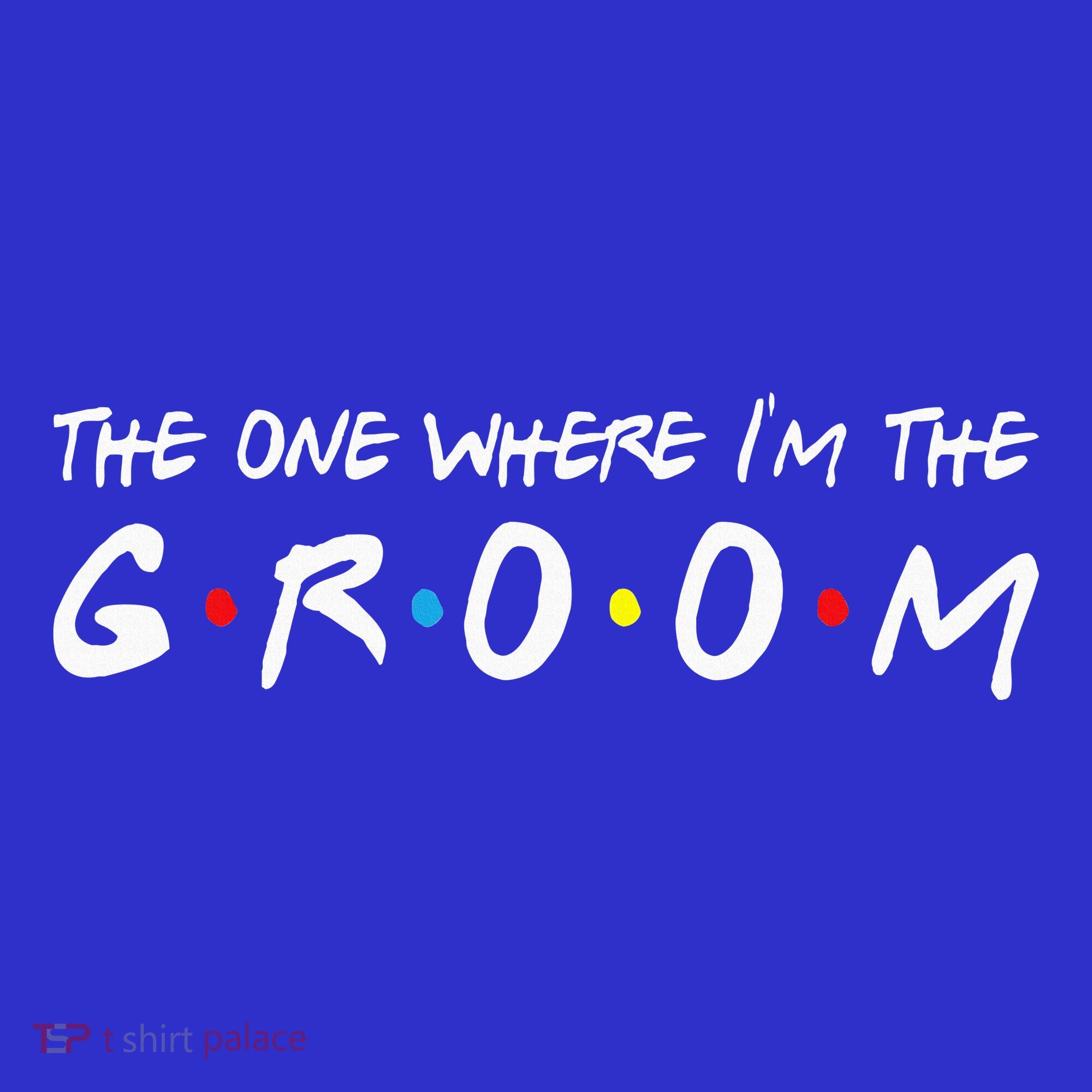 Im The Groom Bachelor Party Stag Groomsmen T-Shirt