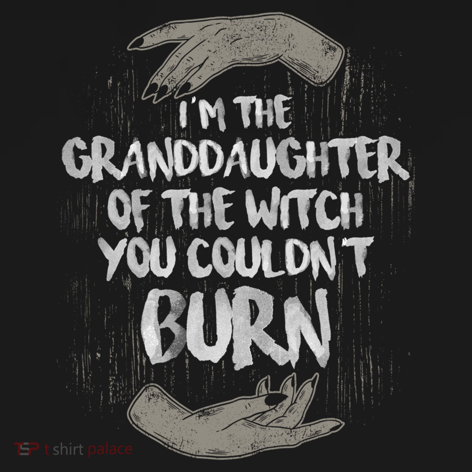Im The Granddaughter Of The Witch You Couldnt Burn Cute Gift Women's Hoodie