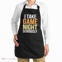 I Take Game Night Seriously Board Game Apron thumb 2