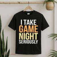 I Take Game Night Seriously Board Game T-Shirt thumb 2