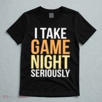 I Take Game Night Seriously Board Game T-Shirt thumb 5