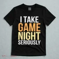 I Take Game Night Seriously Board Game T-Shirt thumb 5
