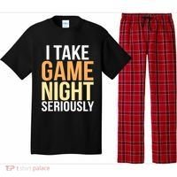 I Take Game Night Seriously Board Game Pajama Set thumb 0