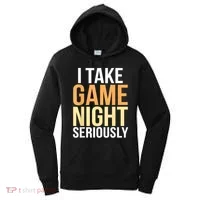 I Take Game Night Seriously Board Game Women's Hoodie thumb 0