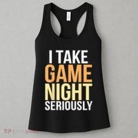 I Take Game Night Seriously Board Game Women's Tank Top thumb 3