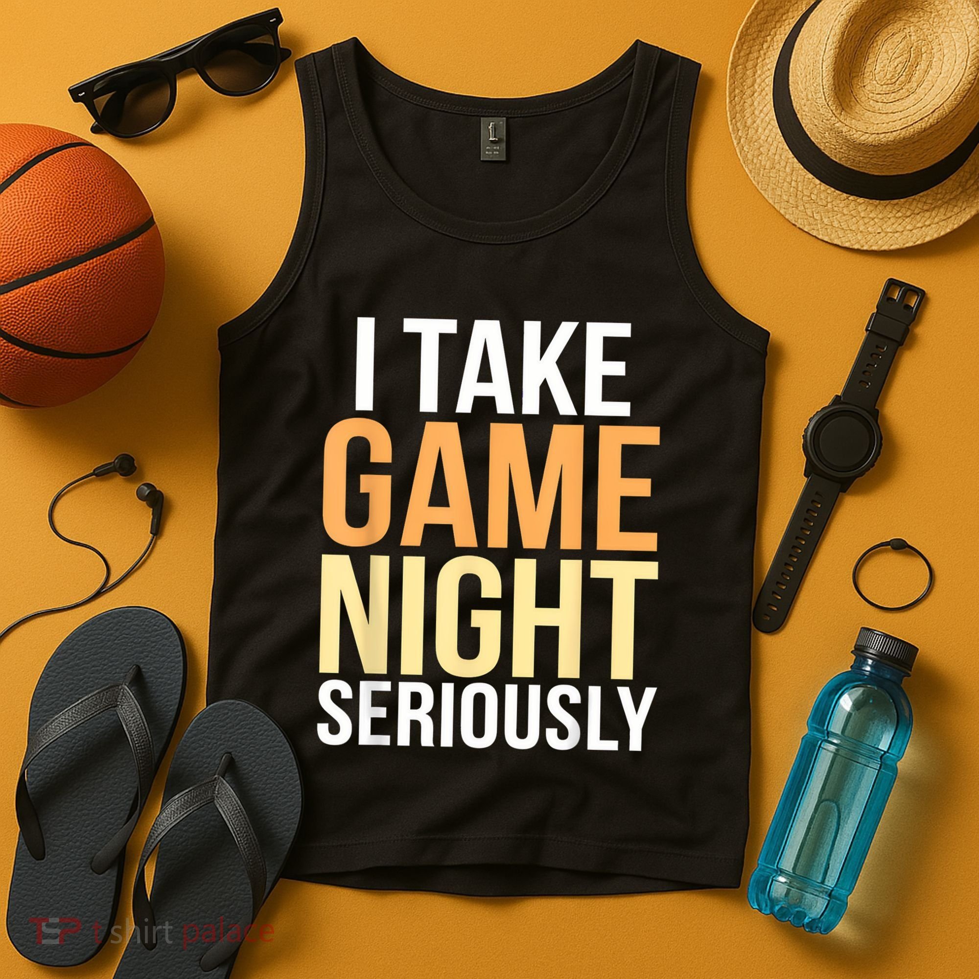 I Take Game Night Seriously Board Game Tank Top