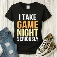 I Take Game Night Seriously Board Game Women's T-Shirt thumb 3