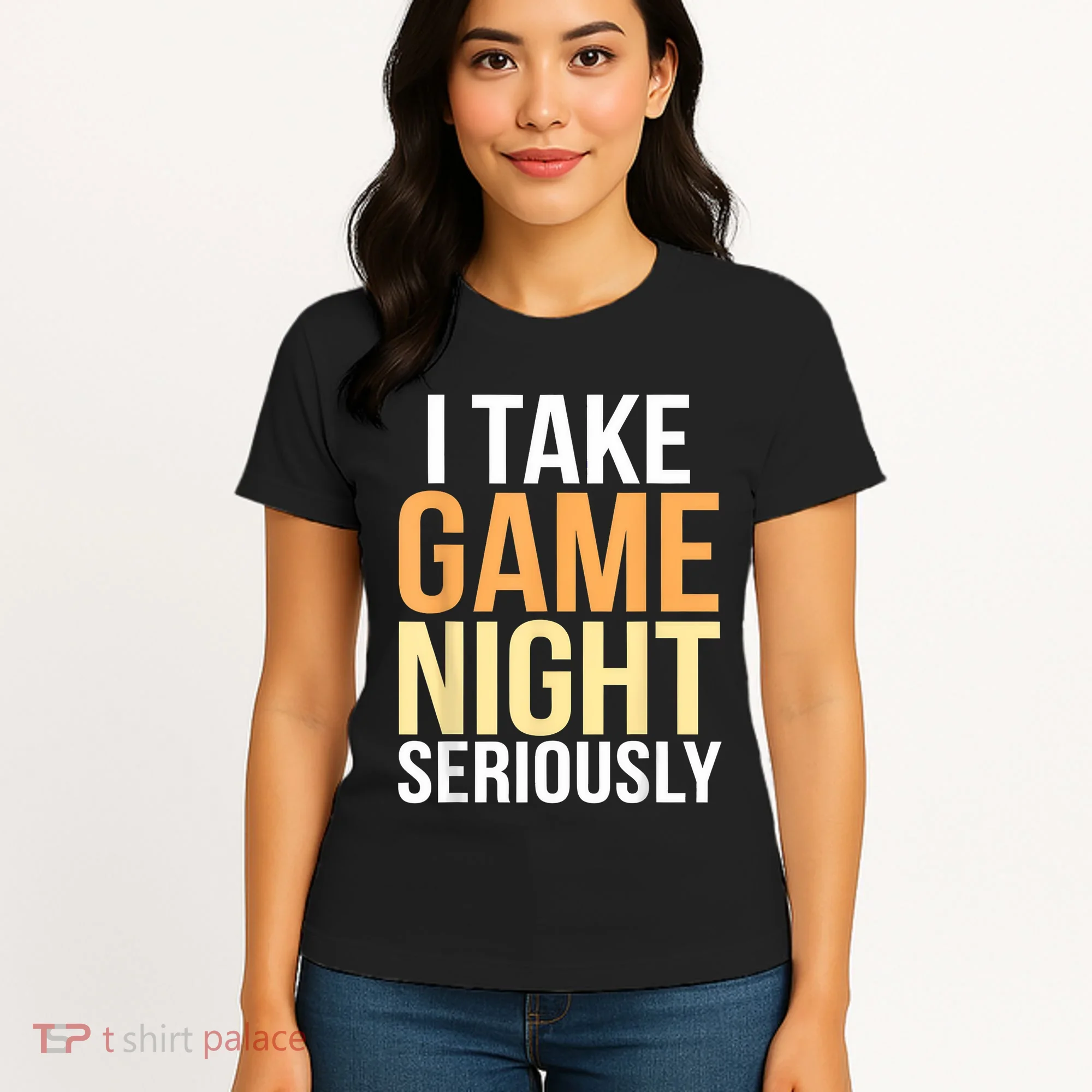 I Take Game Night Seriously Board Game Women's T-Shirt
