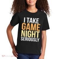 I Take Game Night Seriously Board Game Kids T-Shirt thumb 2