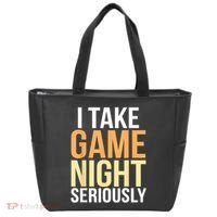 I Take Game Night Seriously Board Game Tote Bag thumb 0