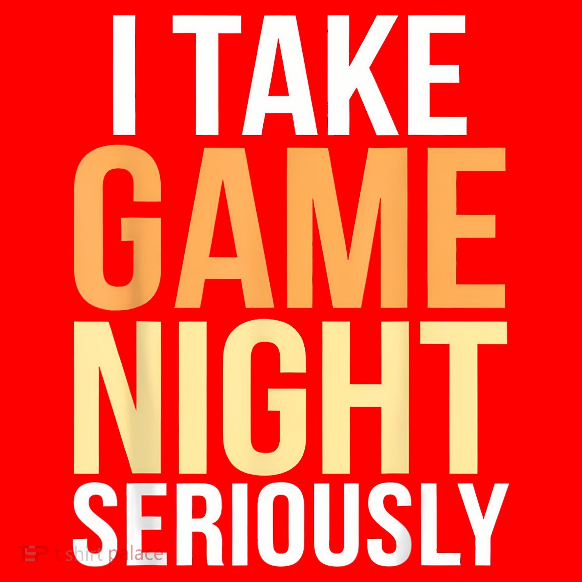 I Take Game Night Seriously Board Game Santa Hat