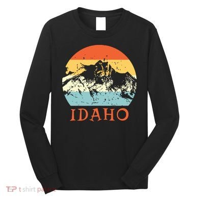 Idaho The Gem State Idaho Long Sleeve Shirt