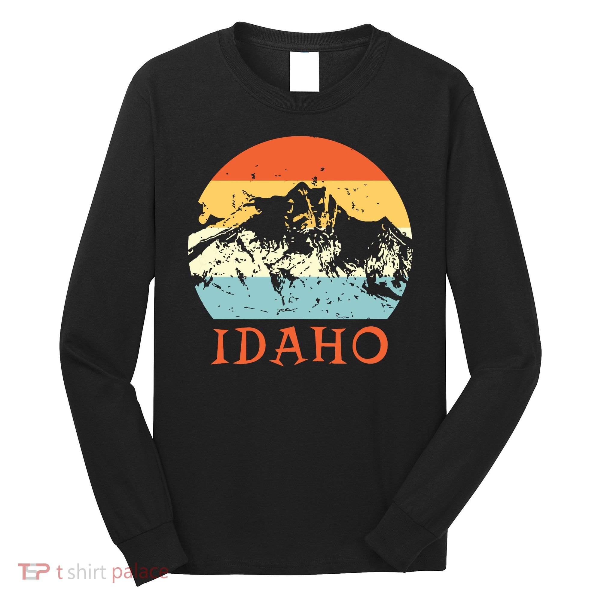 Idaho The Gem State Idaho Long Sleeve Shirt