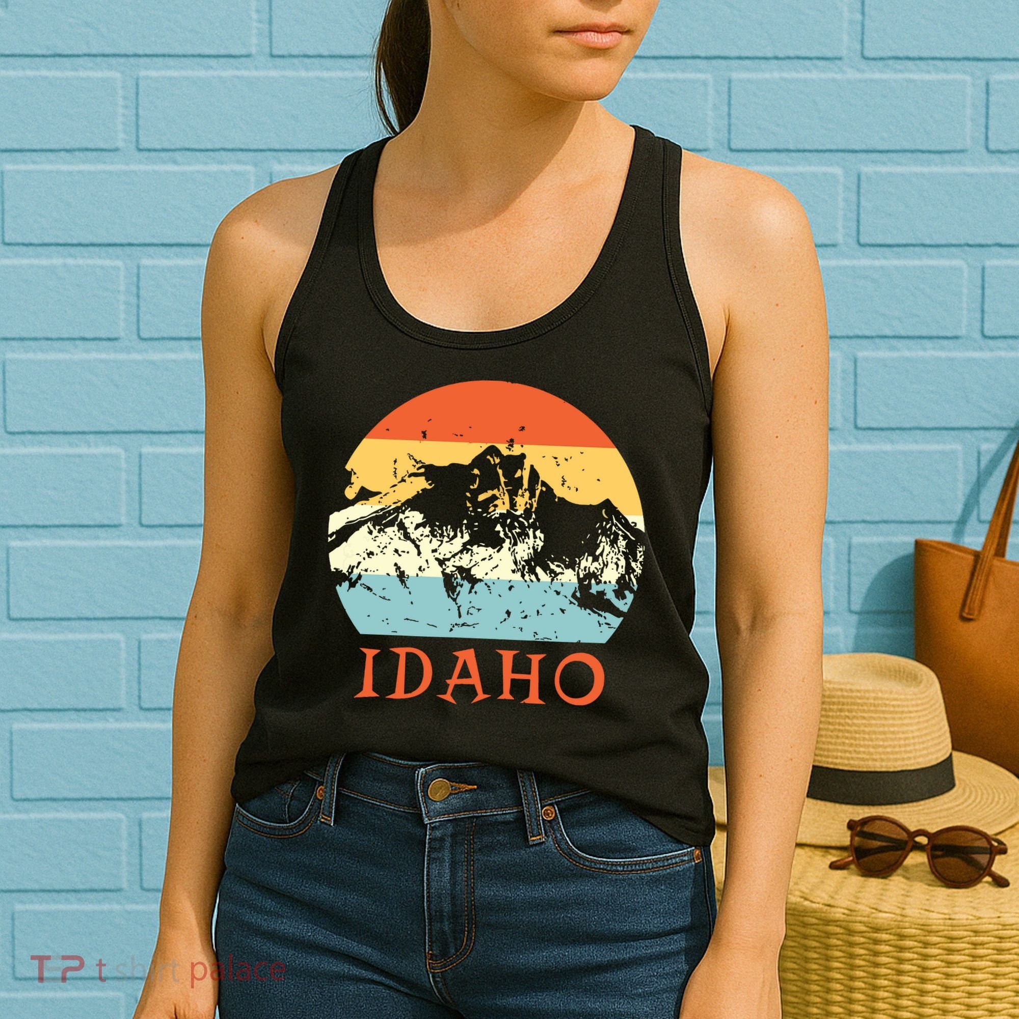 Idaho The Gem State Idaho Women's Tank Top