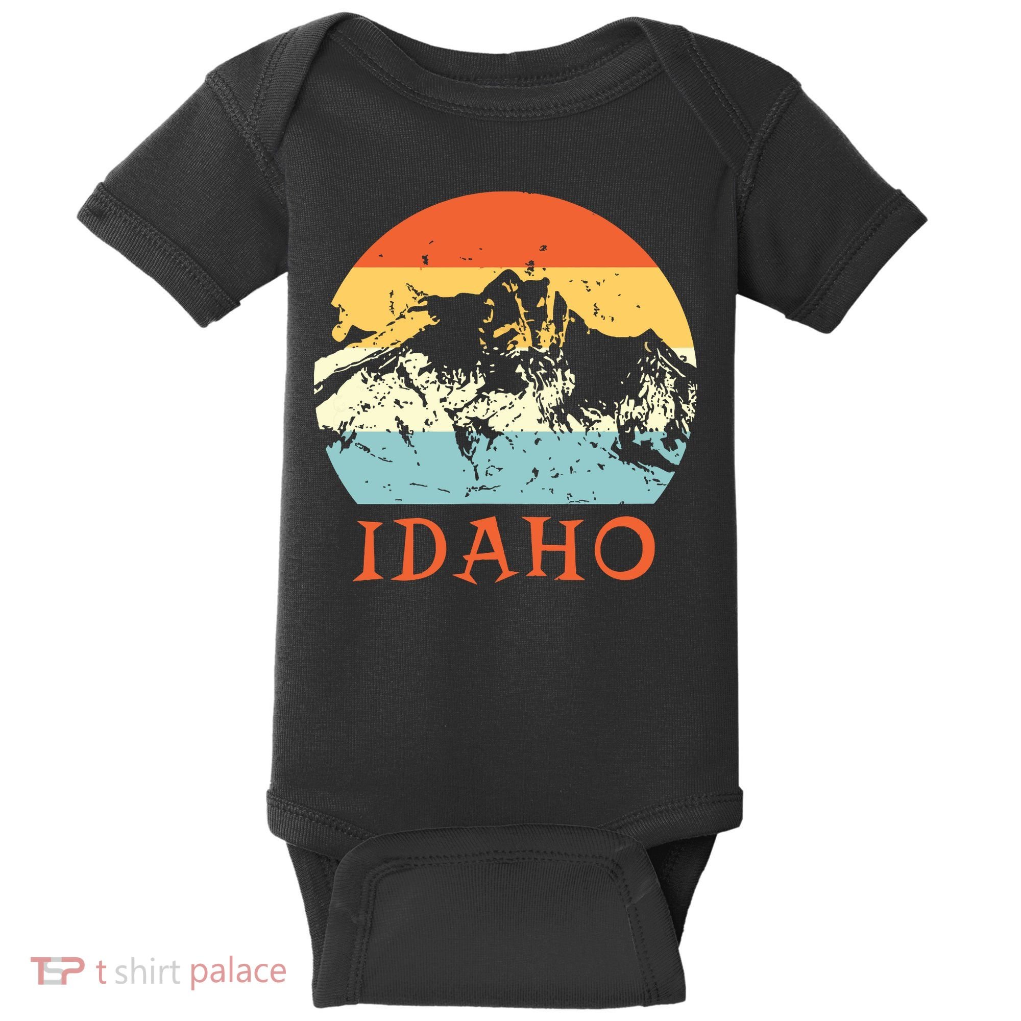 Idaho The Gem State Idaho Baby Bodysuit