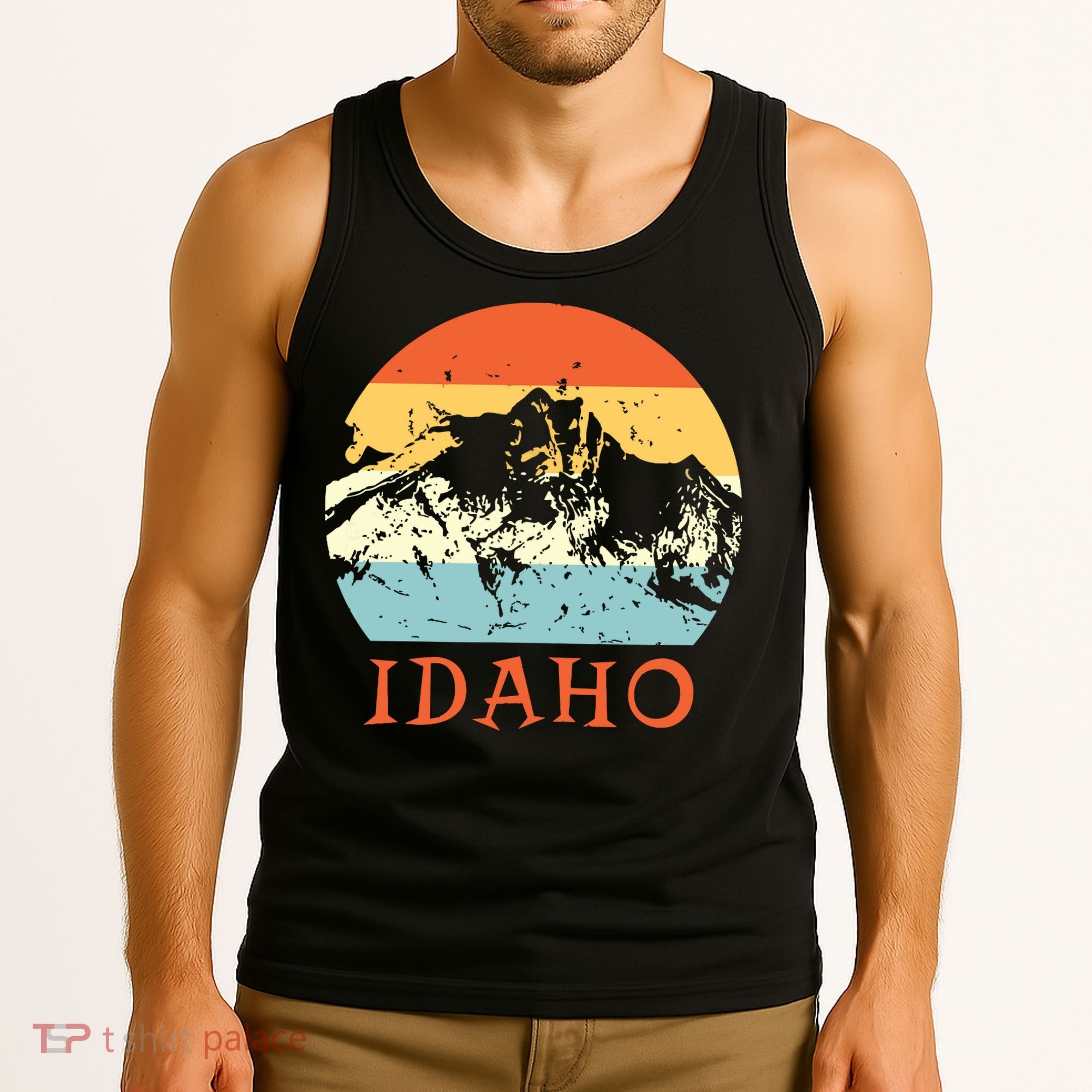 Idaho The Gem State Idaho Tank Top