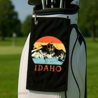 Idaho The Gem State Idaho Golf Towel thumb 2