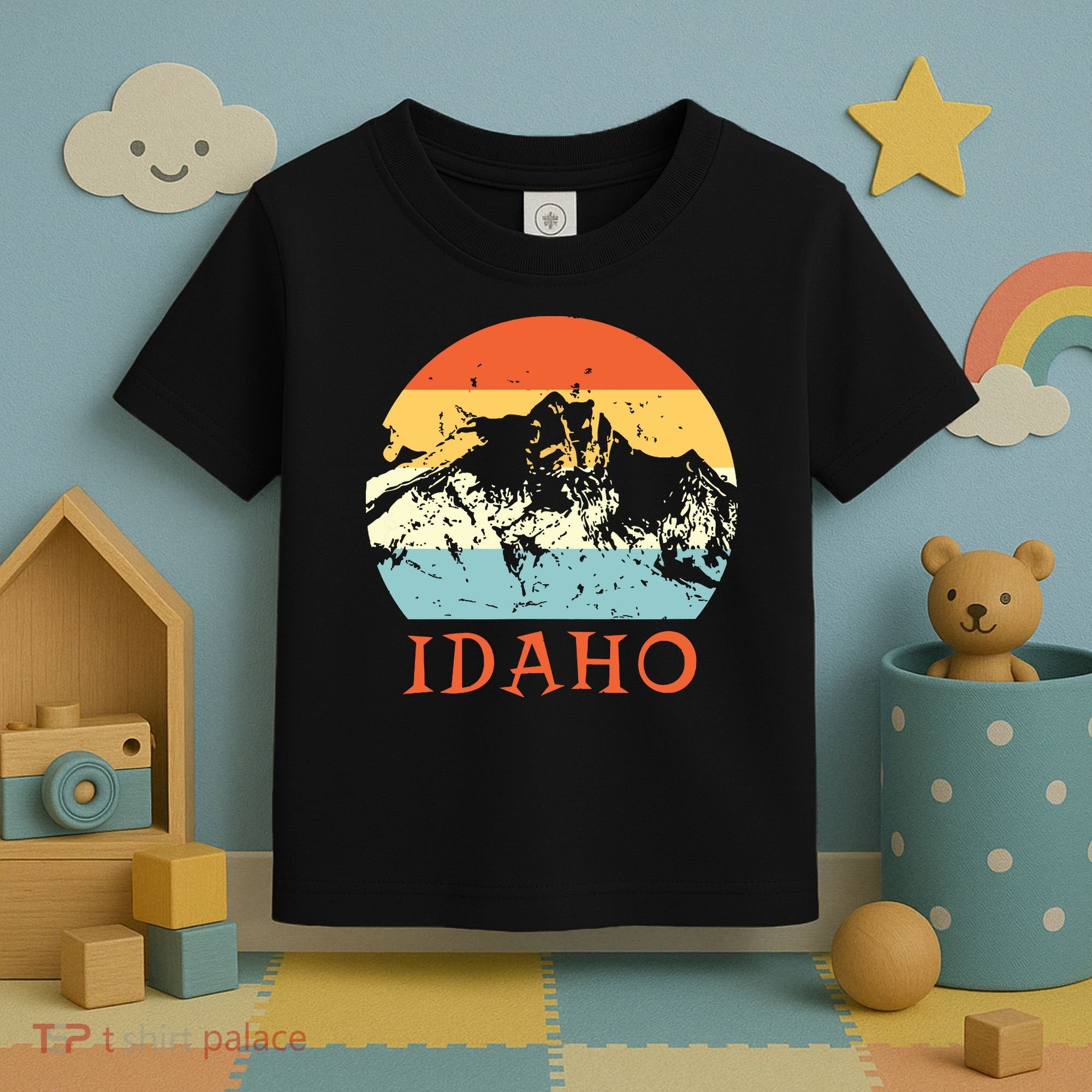 Idaho The Gem State Idaho Toddler T-Shirt