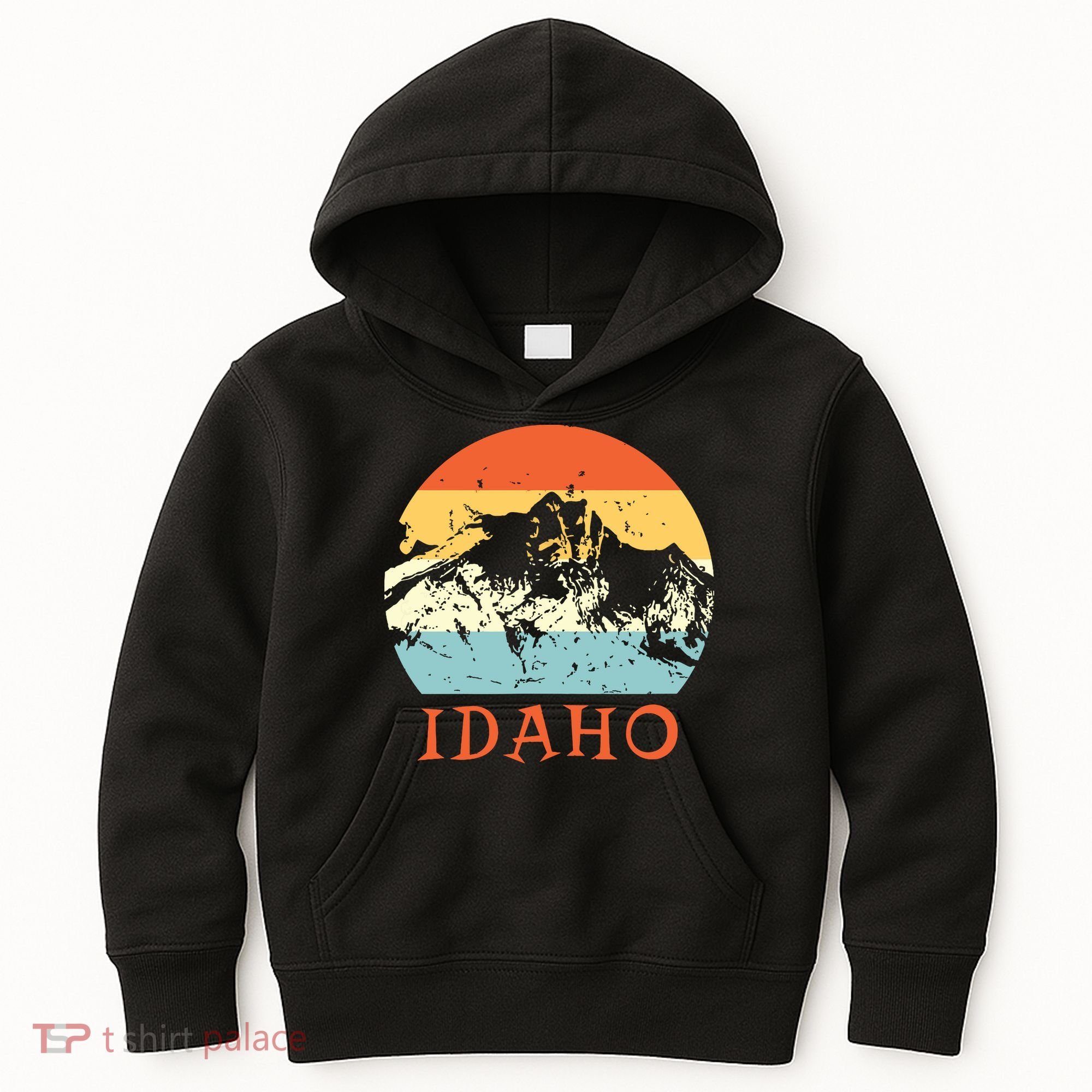 Idaho The Gem State Idaho Kids Hoodie