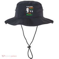 IM The Grand Mummy And I Love My Little Monsters Grandma Gift Bucket Hat thumb 0
