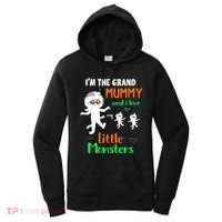 IM The Grand Mummy And I Love My Little Monsters Grandma Gift Women's Hoodie thumb 0