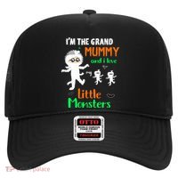 IM The Grand Mummy And I Love My Little Monsters Grandma Gift Hat thumb 0
