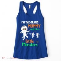 IM The Grand Mummy And I Love My Little Monsters Grandma Gift Women's Tank Top thumb 0