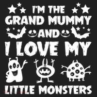 IM The Grand Mummy And I Love My Monsters Grandma Gift Idea Gift Women's Sweatshirt thumb 2