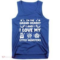 IM The Grand Mummy And I Love My Monsters Grandma Gift Idea Gift Tank Top thumb 0