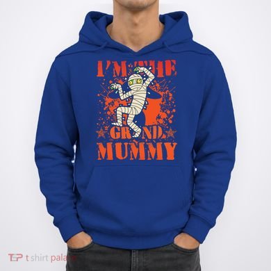 IM The Grand Mummy Funny Grandma Family Halloween Meaningful Gift Hoodie