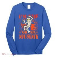 IM The Grand Mummy Funny Grandma Family Halloween Meaningful Gift Long Sleeve Shirt thumb 0