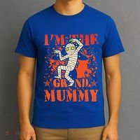 IM The Grand Mummy Funny Grandma Family Halloween Meaningful Gift T-Shirt thumb 3