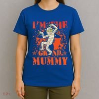 IM The Grand Mummy Funny Grandma Family Halloween Meaningful Gift T-Shirt thumb 4
