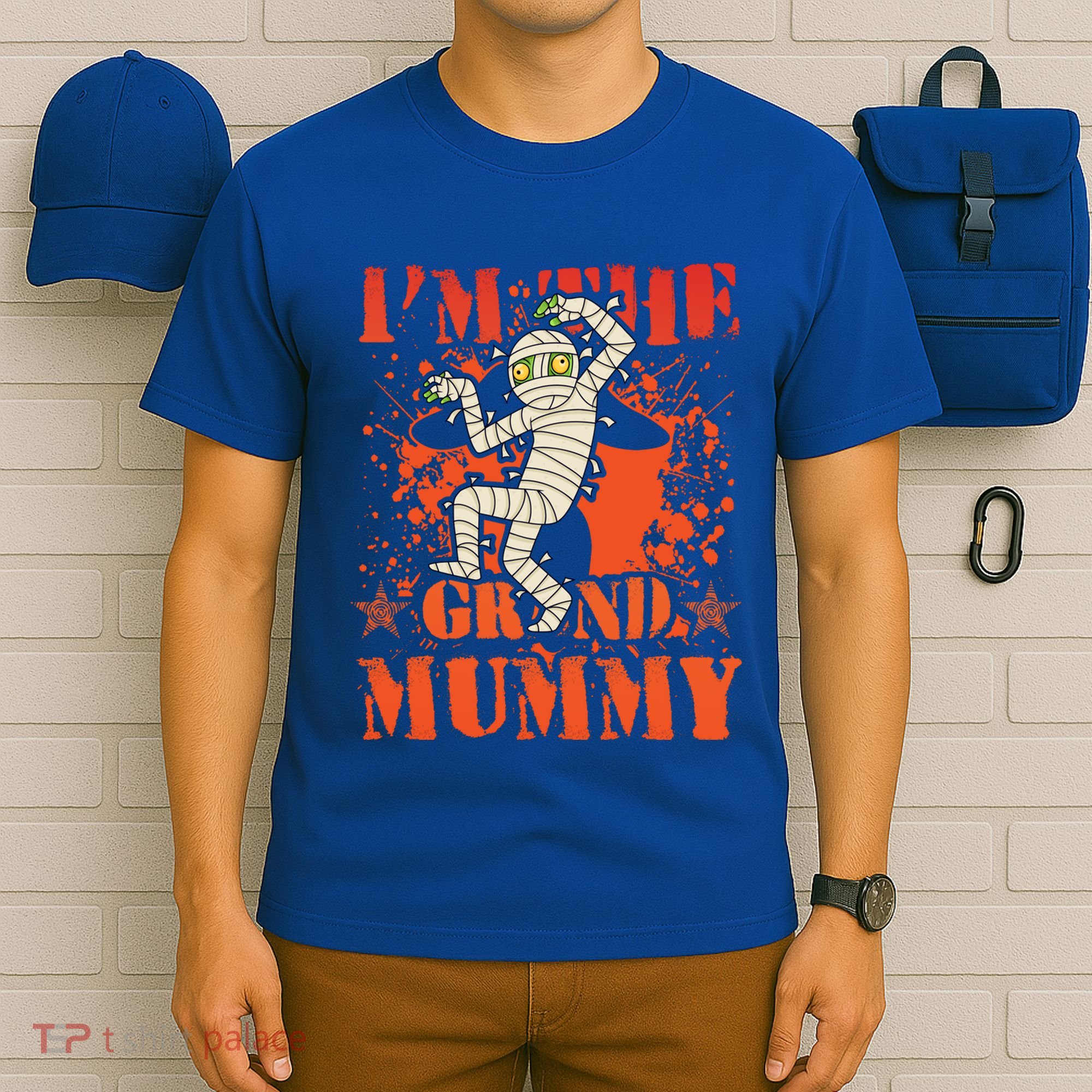 IM The Grand Mummy Funny Grandma Family Halloween Meaningful Gift T-Shirt