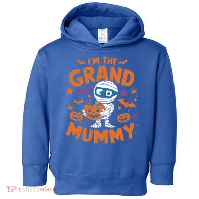 IM The Grand Mummy Funny Grandma Family Halloween Gift Toddler Hoodie