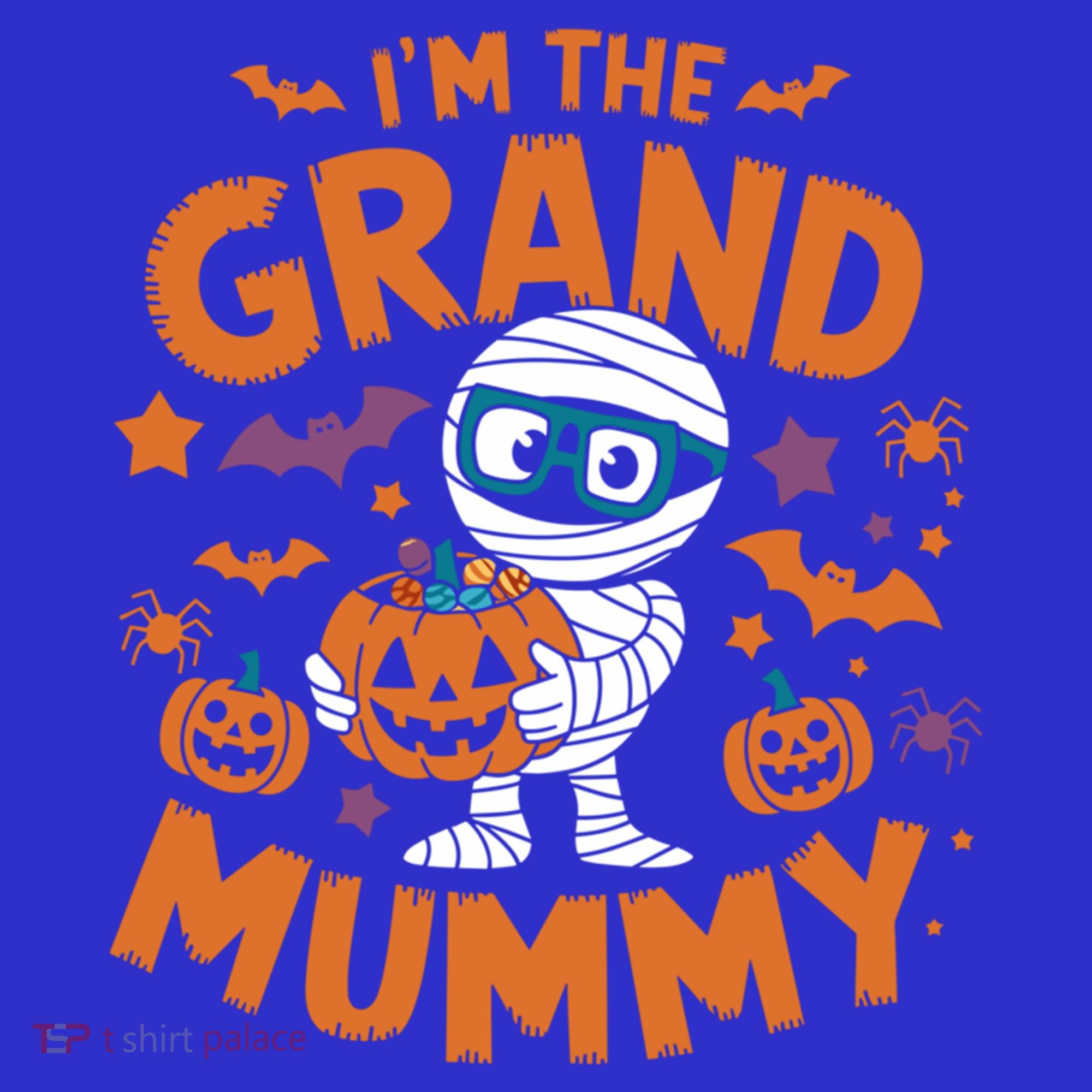 IM The Grand Mummy Funny Grandma Family Halloween Gift Toddler Hoodie