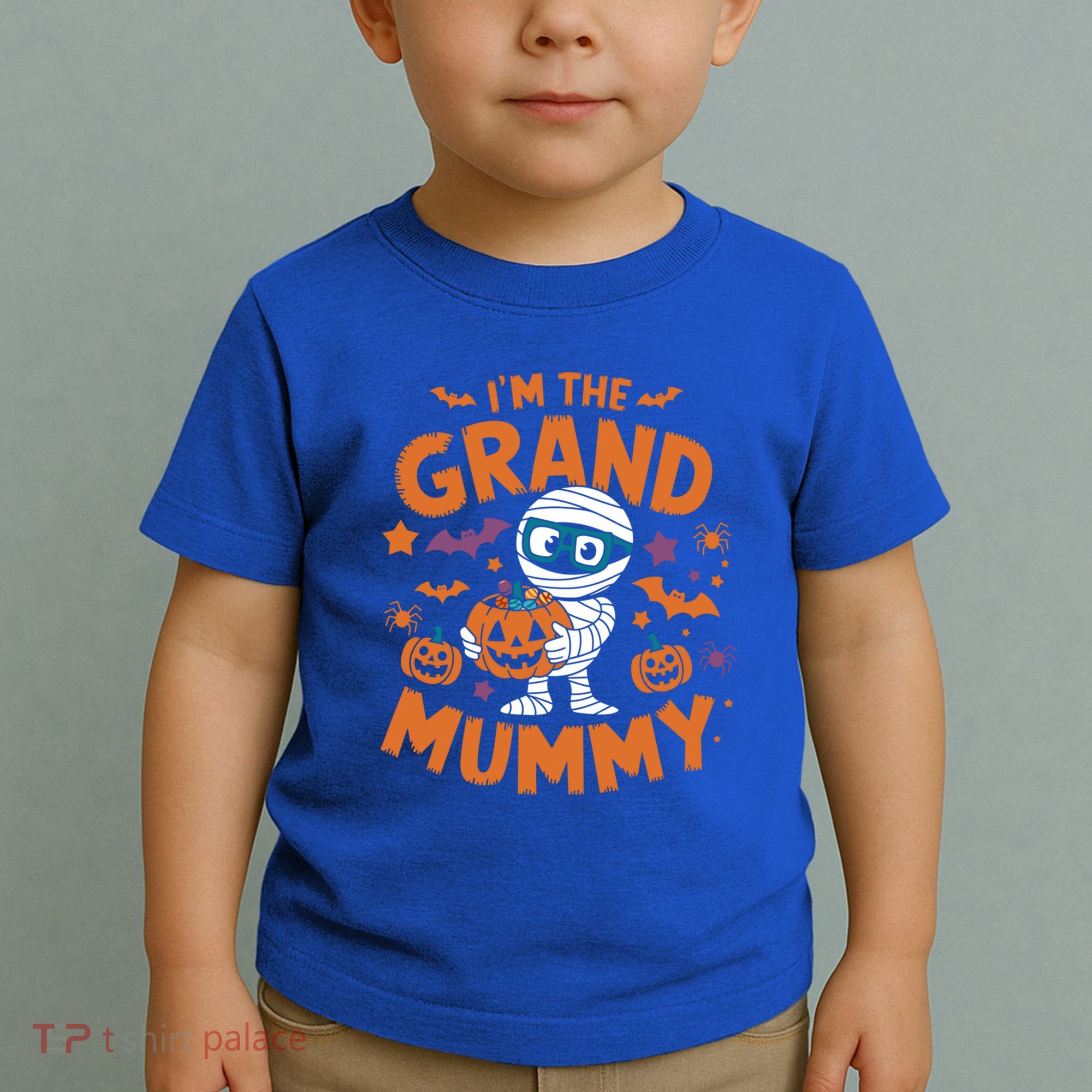 IM The Grand Mummy Funny Grandma Family Halloween Gift Toddler T-Shirt
