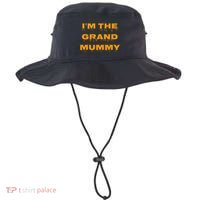 IM The Grand Mummy Funny Halloween October Fall Gift Bucket Hat thumb 0