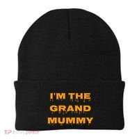 IM The Grand Mummy Funny Halloween October Fall Gift Beanie thumb 0