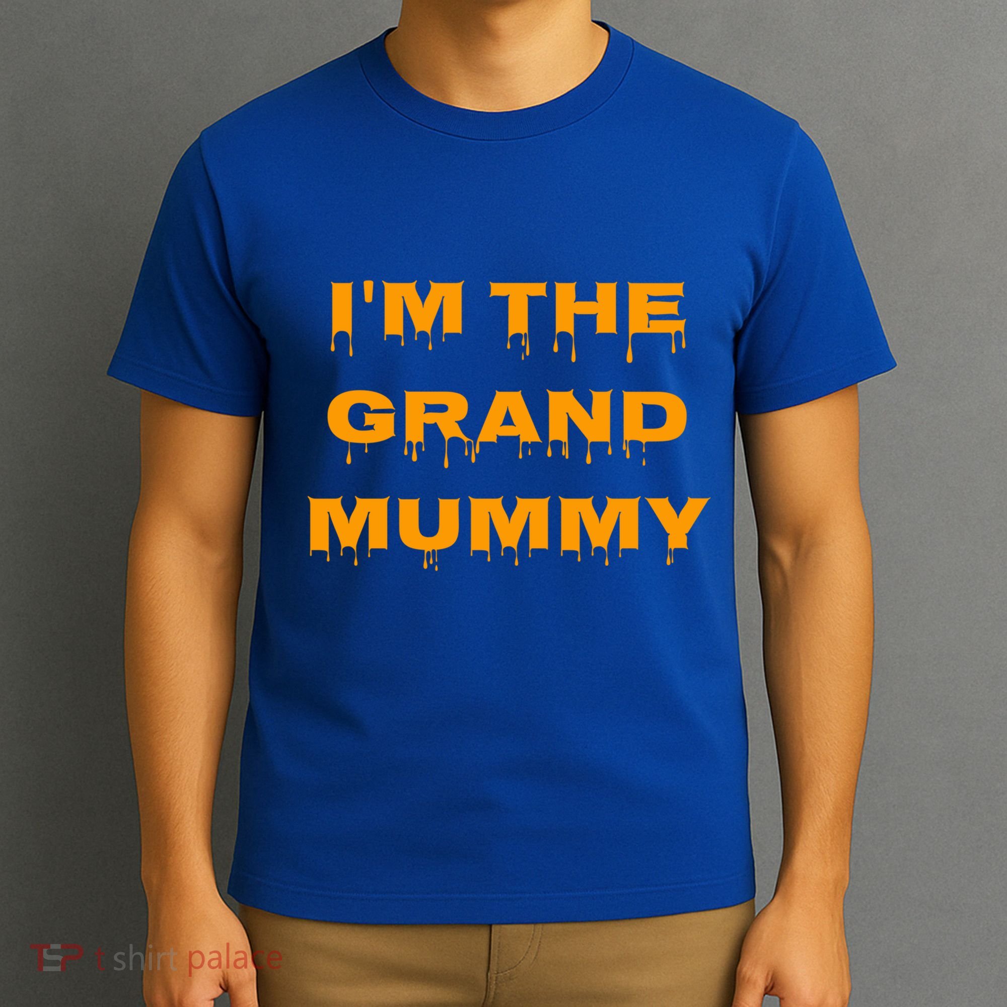 IM The Grand Mummy Funny Halloween October Fall Gift T-Shirt