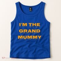 IM The Grand Mummy Funny Halloween October Fall Gift Tank Top thumb 2