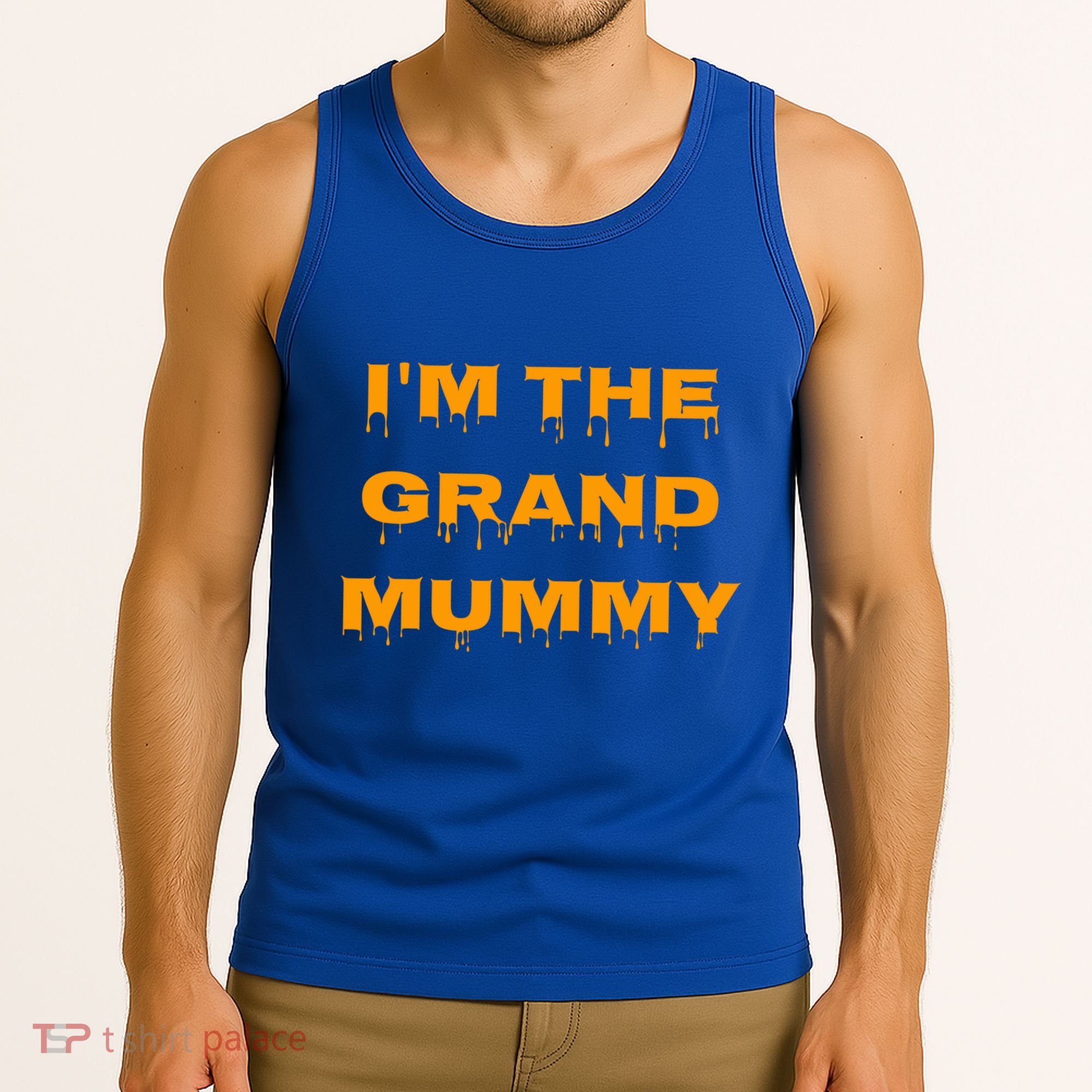 IM The Grand Mummy Funny Halloween October Fall Gift Tank Top