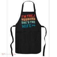I'm The Husband She's The Wife Funny Apron thumb 0