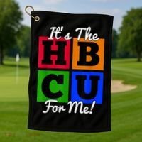 It's The HBCU For Me Apparel Golf Towel thumb 1