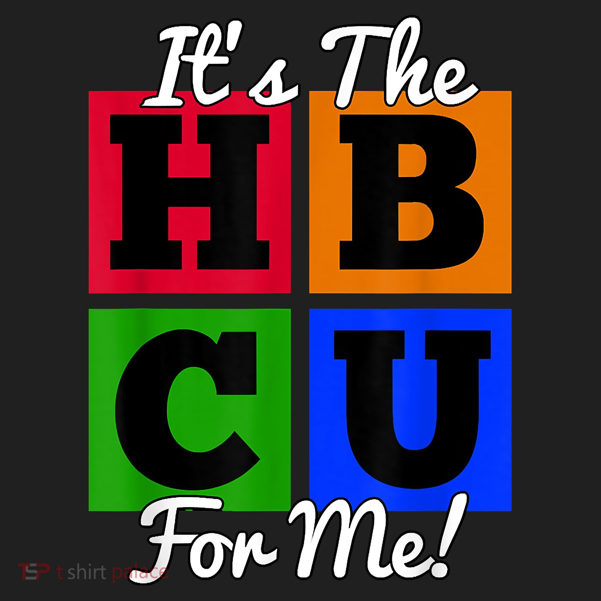 It's The HBCU For Me Apparel Golf Towel